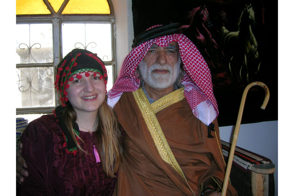 Rebacca and Haider in Syrian Costume